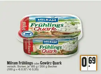 Edeka Milram Frühlings Oder Gewürz Quark Angebot