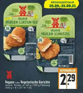 Edeka Vegane Oder Vegetarische Gerichte Angebot