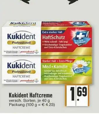 Edeka Kukident Haftcreme Angebot