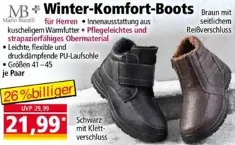 Norma Mario Bucelli Winter Komfort Boots Angebot