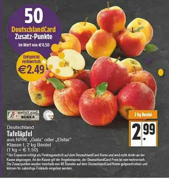 Edeka Dteutschland Tafeläpfel Angebot