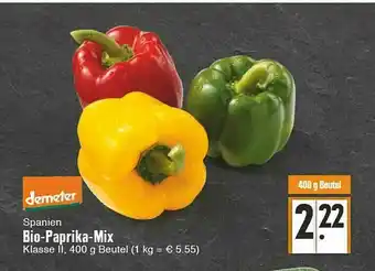 Edeka Demeter Spanien Bio-paprika-mix Angebot