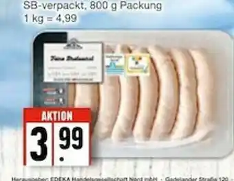 Edeka Frischemarkt Sb-verpackt, 800 G Packung Angebot