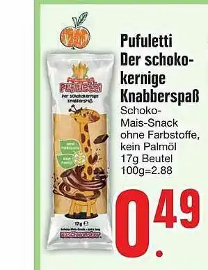 Edeka Pufuletti Der Schoko-kernige Knabberspaß Angebot