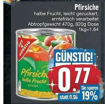 Edeka Pfirsiche Angebot