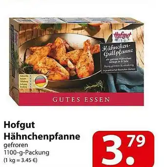 Famila Nord Ost Hofgut Hähnchenpfanne Angebot