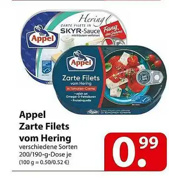 Famila Nord Ost Appel Zarte Filets Vom Hering Angebot