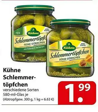 Famila Nord Ost Kühne Schlemmertöpfchen Angebot