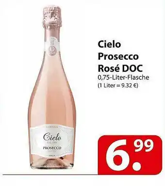 Famila Nord Ost Cielo Prosecco Rosé Doc Angebot