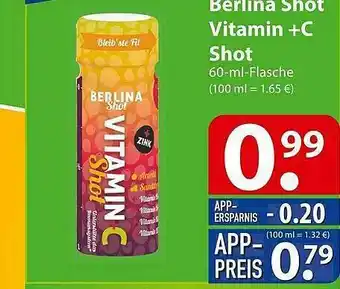 Famila Nord Ost Berlina Shot Vitamin+c Shot Angebot