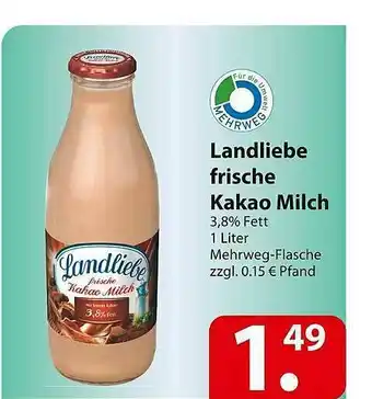 Famila Nord Ost Landliebe Frische Kakao Milch Angebot