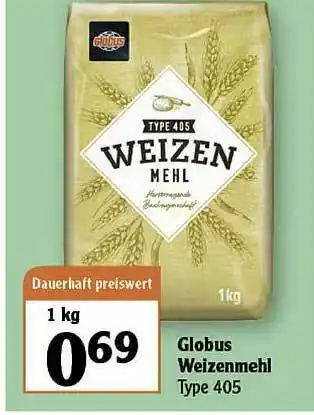 Globus Globus Weizenmehl Angebot