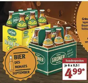 Globus Grüner Angebot