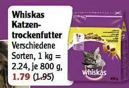 Globus Whiskas Katzentrockenfutter Angebot