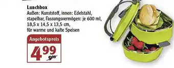 Globus Lunchbox Angebot