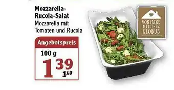 Globus Mozzarella-rucola-salat Angebot