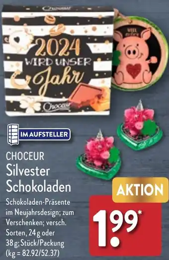 Aldi Nord CHOCEUR Silvester Schokoladen Angebot