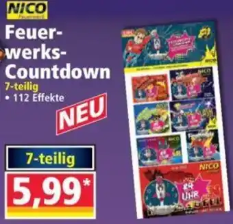 Norma NICO Feuerwerks Countdown 7-teilig Angebot