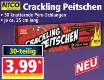 Norma NICO Crackling Peitschen 30-teilig Angebot