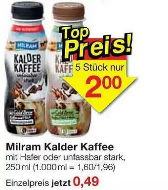 Jawoll Milram Kalder Kaffee Angebot