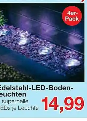 Jawoll Edelstahl-led-boden-leuchten Angebot