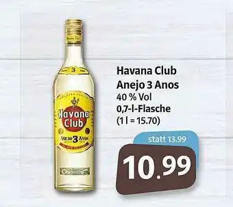 Markant Havana Club Anejo 3 Anos Angebot