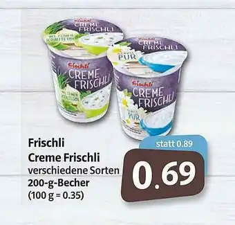 Markant Frischli Creme Frischli Angebot