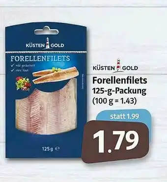 Markant Küsten Gold Forellenfilets Angebot