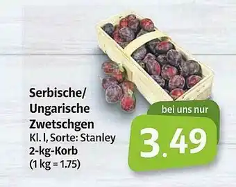 Markant Serbische Ungarische Zwetschgen Angebot