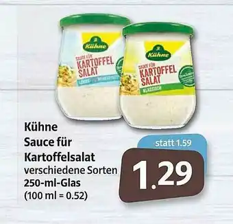 Markant Kühne Sauce Für Kartoffelsalat Angebot