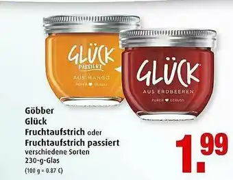 Markant Göbber Glück Fruchtaufstrich Oder Fruchtaufstrich Passiert Angebot