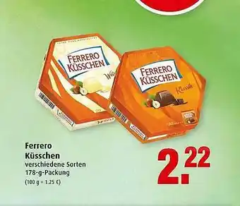 Markant Ferrero Küsschen Angebot