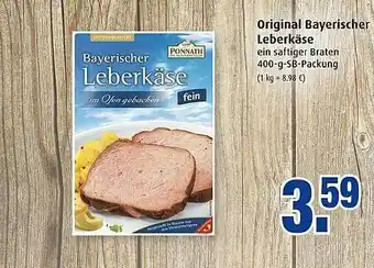 Markant Original Bayerischer Leberkäse Angebot