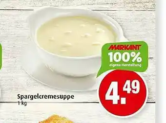 Markant Spargelcremesuppe Angebot