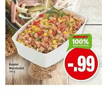 Markant Bunter Wurstsalat Angebot