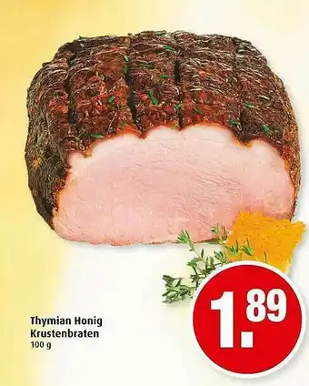 Markant Thymian Honig Krustenbraten Angebot