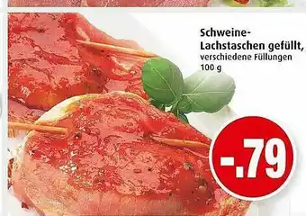 Markant Schweine-lachstaschen Gefüllt Angebot