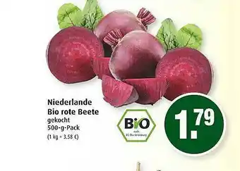 Markant Niederlande Bio Rote Beete Angebot