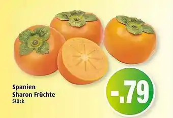 Markant Spanien Sharon Früchte Angebot