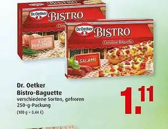 Markant Dr. Oetker Bistro-baguette Angebot