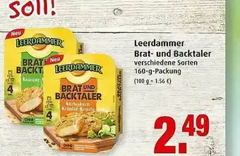 Markant Leerdammer Brat- Und Backtaler Angebot