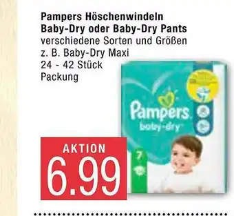 Marktkauf Pampers Höschenwindeln Baby-dry Oder Baby-dry Pants Angebot