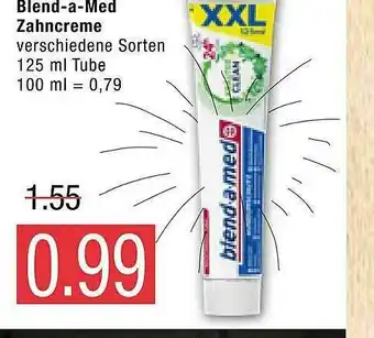 Marktkauf Blend-a-med Zahncreme Angebot