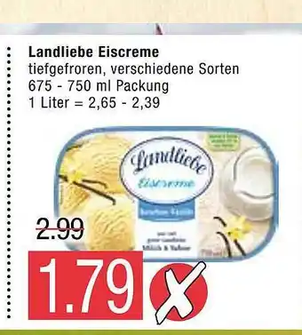 Marktkauf Landliebe Eiscreme Angebot