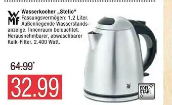 Marktkauf Wmf Wasserkocher „stelio” Angebot