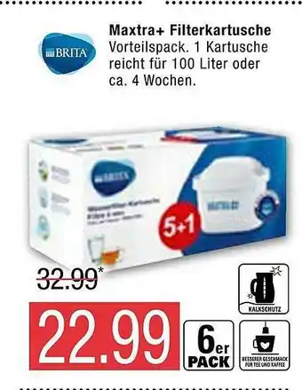 Marktkauf Maxtra+ Filterkartusche Brita Angebot