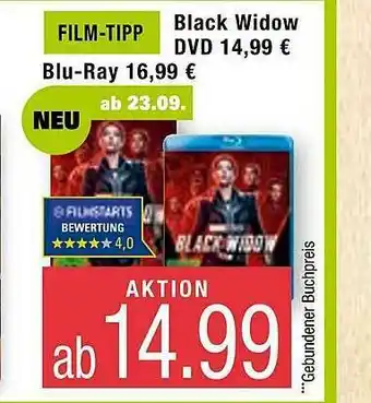 Marktkauf Black Widow Dvd Angebot