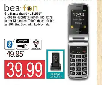 Marktkauf Bea Fon Großtastenhandy „sl595” Angebot