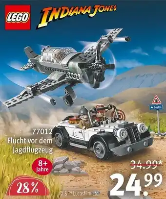 Rossmann LEGO INDIANA JONES 77012 Flucht vor dem Jagdflugzeug Angebot