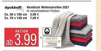 Marktkauf Dyckhoff Handtuch Wellenstreifen 2021 Angebot